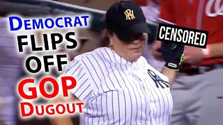 Democrat Flips Off GOP Dugout at Congressional Baseball Game