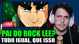 (O NINJA MAIS FORTE) REAGINDO ao Rap do Maito Gai (Naruto) - O NINJA MAIS FORTE | NERD HITS | REACT