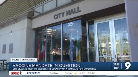 City council member discusses legality behind vaccine mandate for city employees