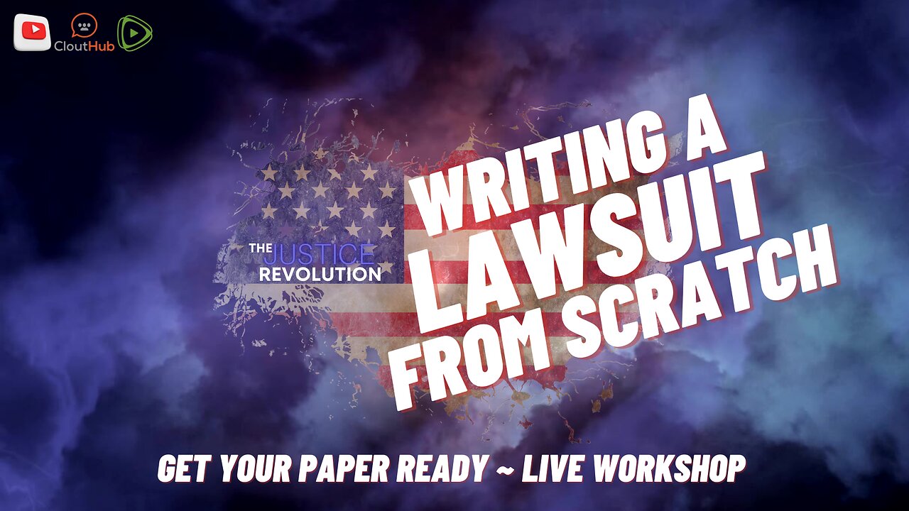 WRITING A LAWSUIT FROM SCRATCH