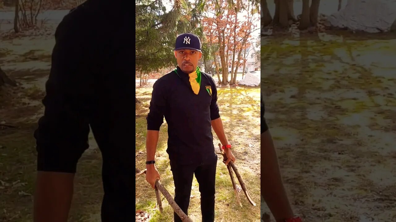 Breaking WOOD Without MACHETE!?!? #jamaica #reels #food #youtubeshorts #basketball #shorts #new