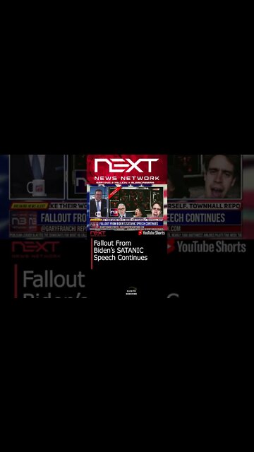 Fallout From Biden’s SATANIC Speech Continues #shorts