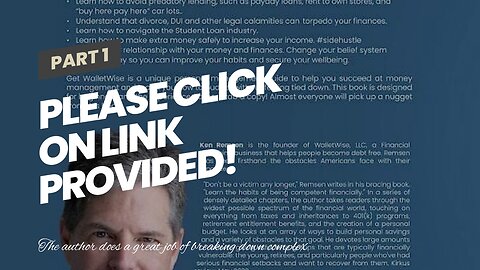 Please click on link provided! Personal Finance QuickStart Guide: The Simplified Beginner’s Gui...