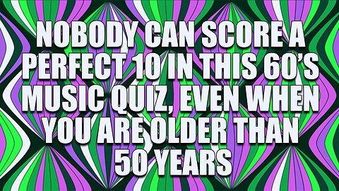 60's music quiz