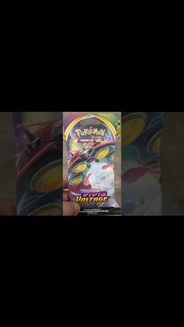 #SHORTS Unboxing a Random Pack of Pokemon Cards 069