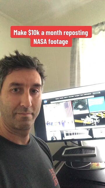 $10k/month to repost NASA footage?
