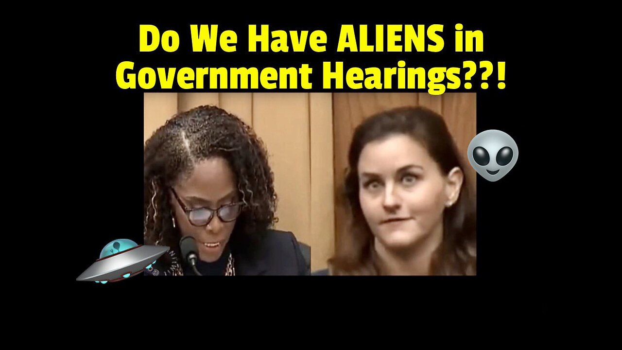 👽Do We Have ALIENS in Government Hearings?