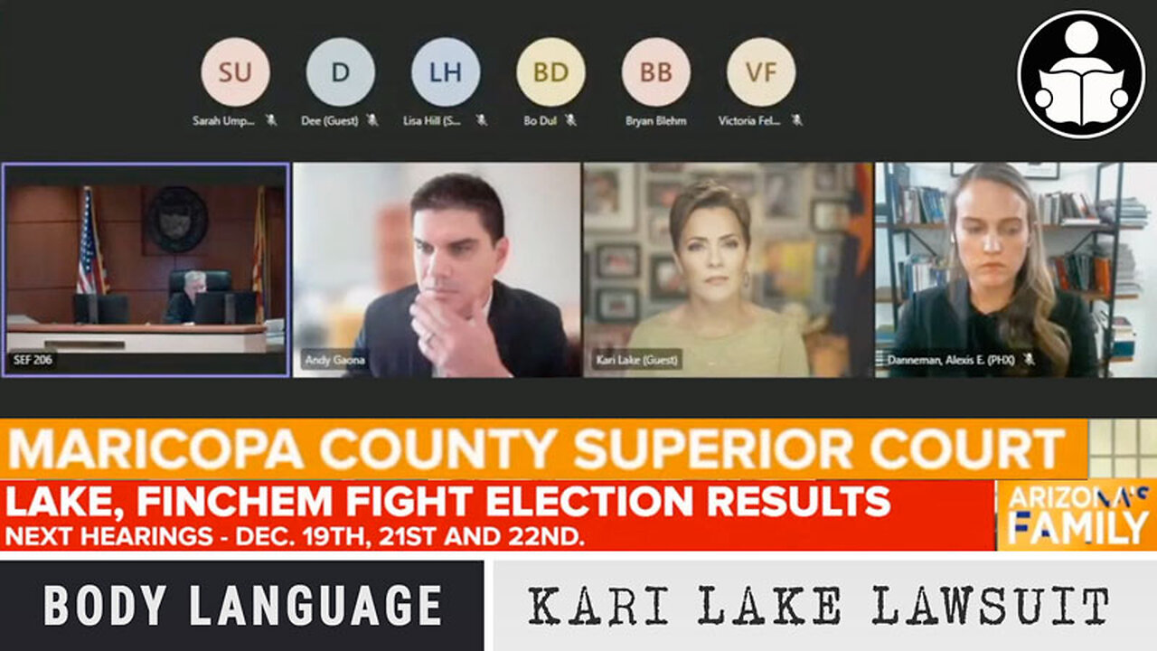 Body Language - Kari Lake's Election Lawsuit