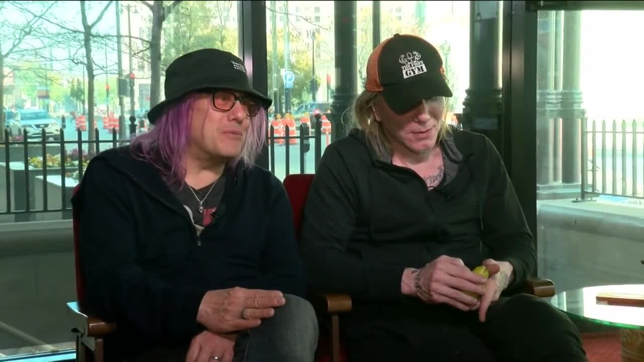 The Goo Goo Dolls prepare for concert at Pabst Theater