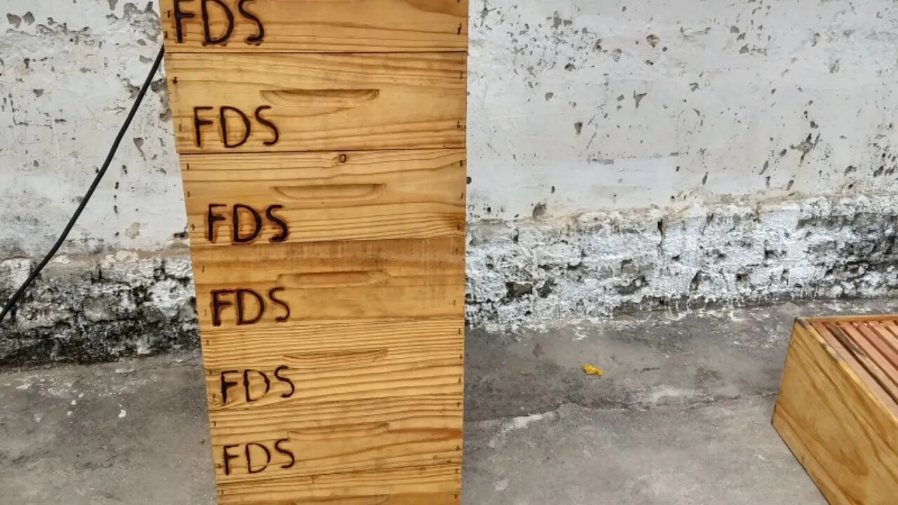 Evite furto... Marcação de caixa ninho, tampas e melgueiras | Canal Conectados Hoje