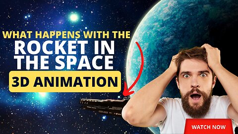 3D ANIMATION Unveiling the Extraordinary Journey of a NASA Rocket to Space and Back