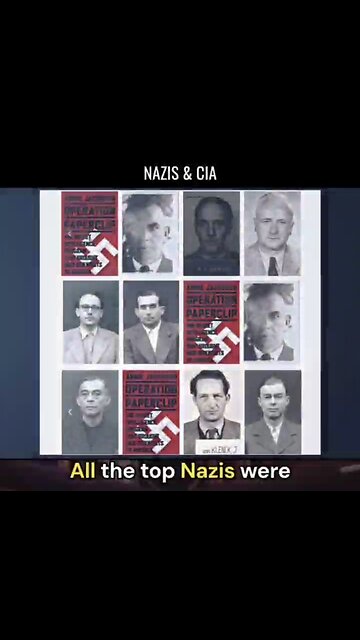 THE NAZIS & CIA, THE VATICAN, JESUITS, KNIGHTS OF MALTA