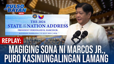 REPLAY | Magiging SONA ni Marcos Jr. ngayong araw, puro kasinungalingan lamang- labor sector