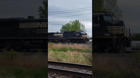 Norfolk Southern heading south.