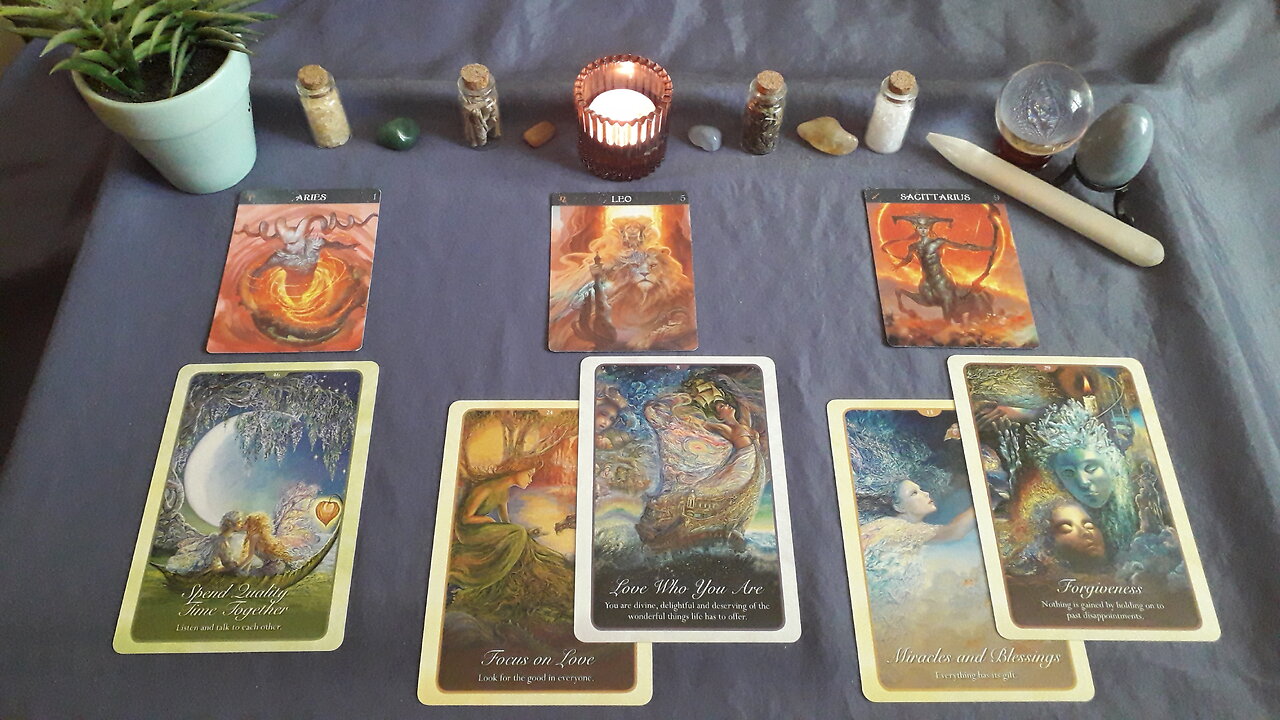 Timestamped Tarot Messages for ARIES, LEO & SAGITTARIUS - 21-30 June 2024