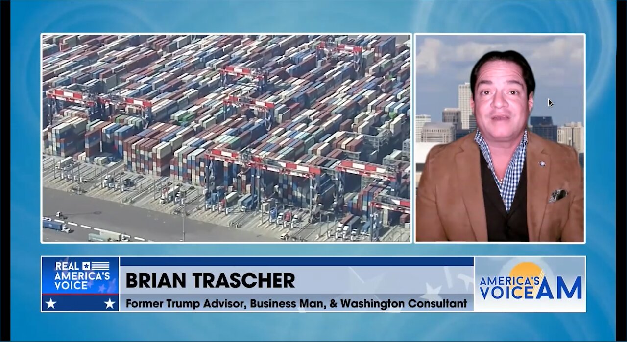 Brian Trascher discusses the US's current supply chain bottlenecks