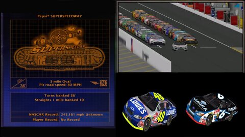 Nascar Racing 2003 Pepsi Speedway Full Race