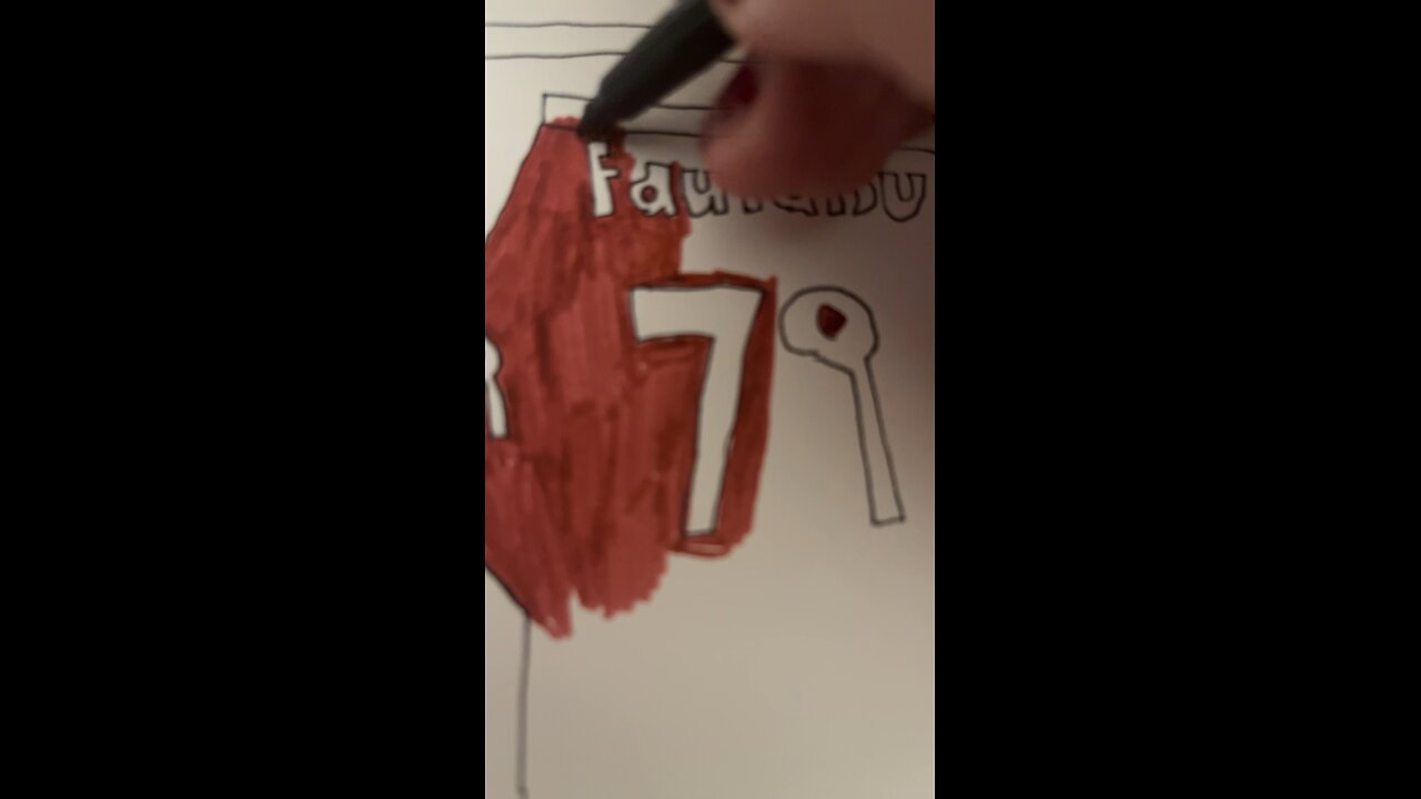 Leif Fautanu Arizona State Football jersey art