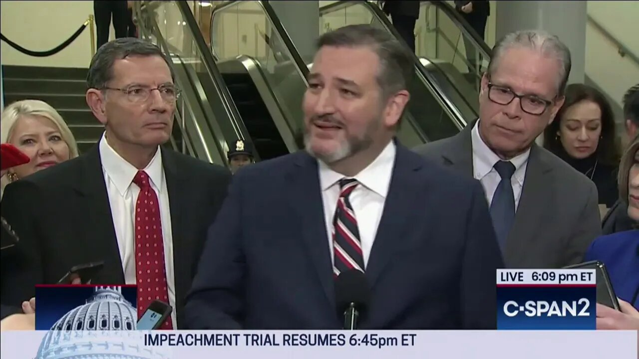 🔴👀🔴 Senate Republicans Hold Impeachment Press Conference