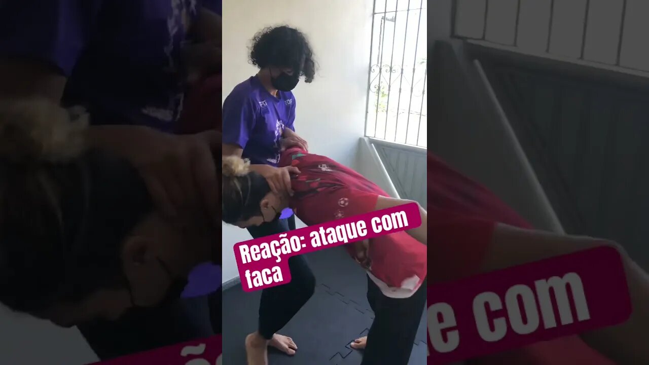 #segurança #aracaju #defesapessoal #kravmaga #esporte #luta #proteção reação: ataque com faca