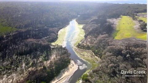 Davis Creek Mallacoota after the July rain 2020