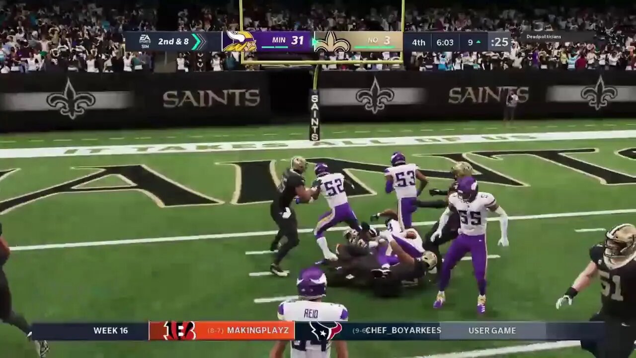 EXECUTIONER747's Live M21 GBL S1W15 vs Vikings