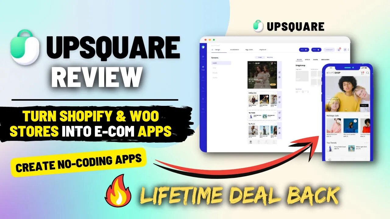 Upsquare Review [Lifetime Deal] | No-Coding App Creation Tool for Android & IOS 😍