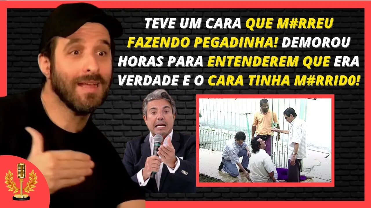 PEGADINHAS SÃO ARMADAS NA TV? | Cortes News Podcast [OFICIAL]