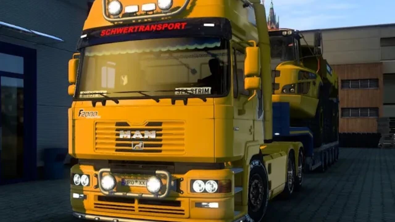 MAN F2000 Evo. TEST DRIVE від Галицького Фірмана - Euro Truck Simulator 2- НАС НІХТО НЕ СПИНИТЬ