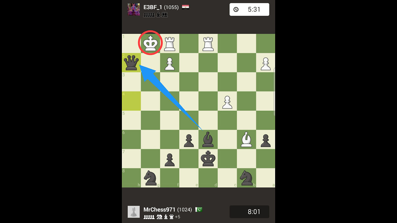 Rook sacrifice for Checkmate #chess.