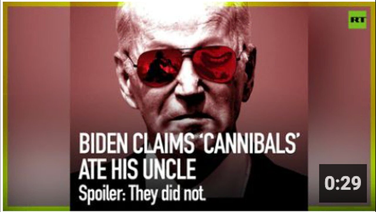 Biden claims ‘cannibals’ ate his uncle