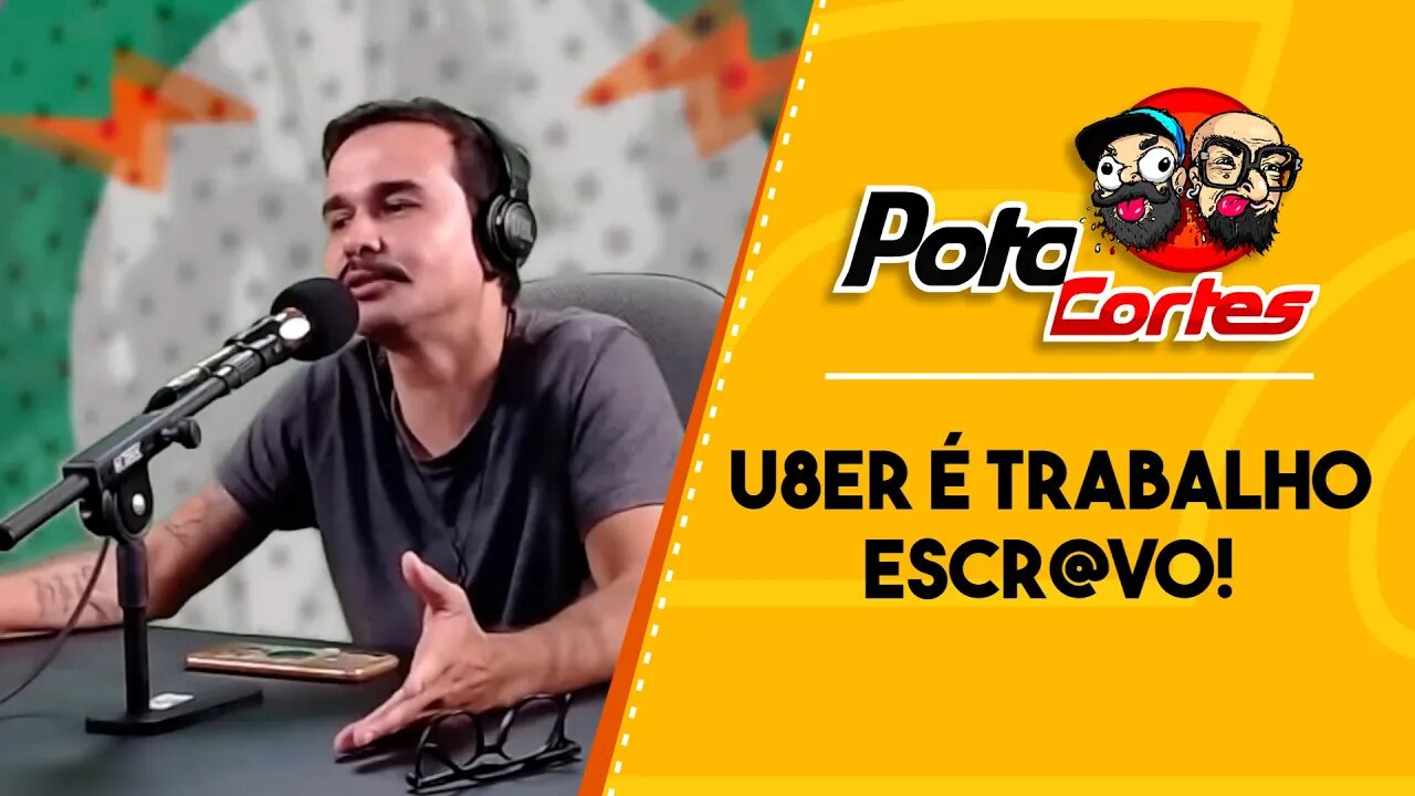 ✅ #CORTES POTOCA PODCAST ✂ 🎙KAIRO MOTOTAXI U8ER É TRABALHO ESCRAVO