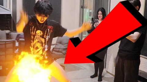 Lighting My NUTS On FIRE!! (CRAZY) | Jimvadar TV