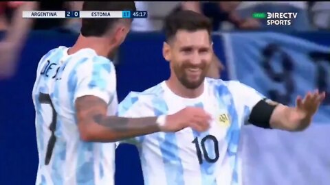 Messi's goals against Estonia (5 goals)