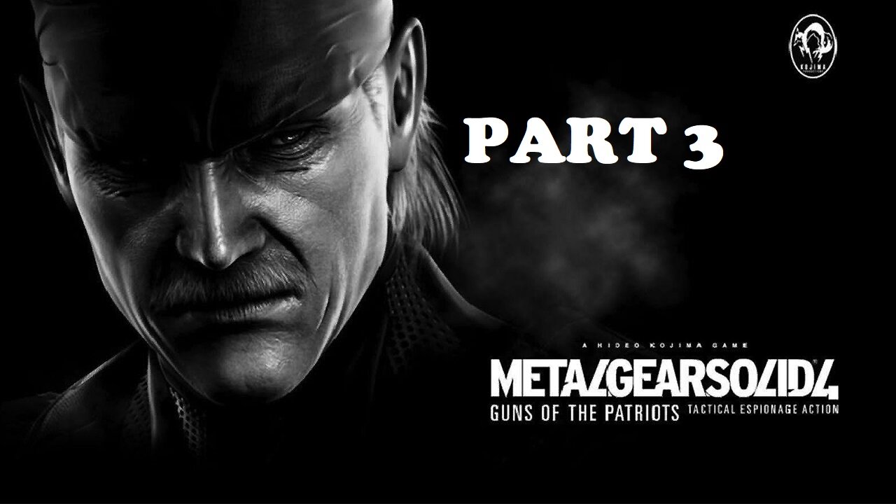 Metal Gear Solid 4 Guns of the Patriots Gameplay - No Commentary Walkthrough Part 3