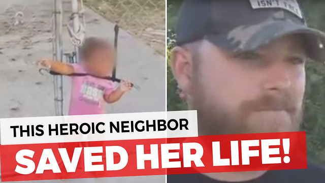 Stranger Notices Toddler Is Being Abused, Takes Immediate Action. Now He’s A Hero