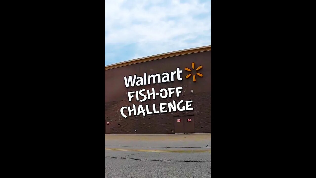 WALMART fishing bait challenge! (short version)