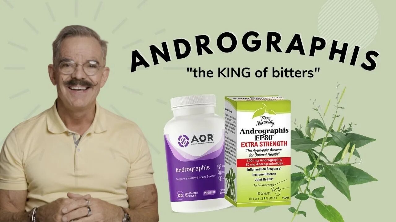 The king of bitters: Andrographis.