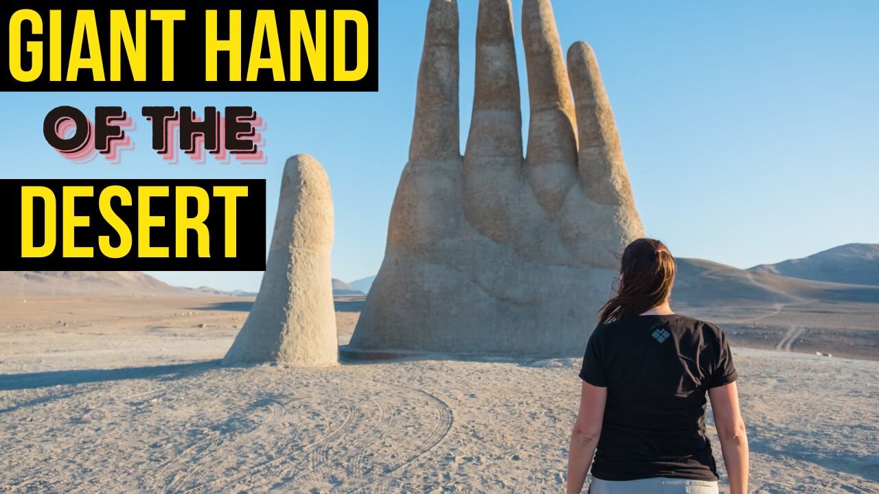 Giant Hand In The Desert