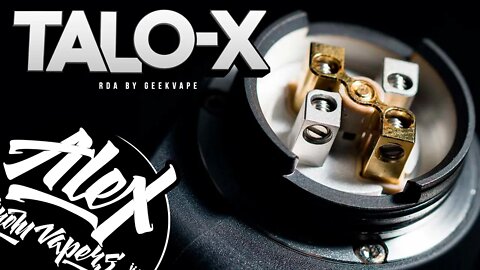 АНТИPOD ОБЗОР l TALO-X RDA by GeekVape l Alex VapersMD review 🚭🔞