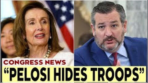 THE GUARD DIDN'T COME' WITNESS ASKS TED CRUZ'S HELP AFTER HEATED 'JANUARY' QUESTION...PELOSI LEAVES