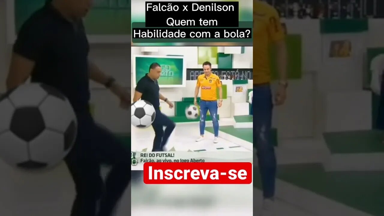 Esses dois são foda. #denílsonshow #falcao12 #jogoaberto #short #futebol #futebol
