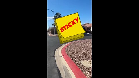 STICKY EVICTION!