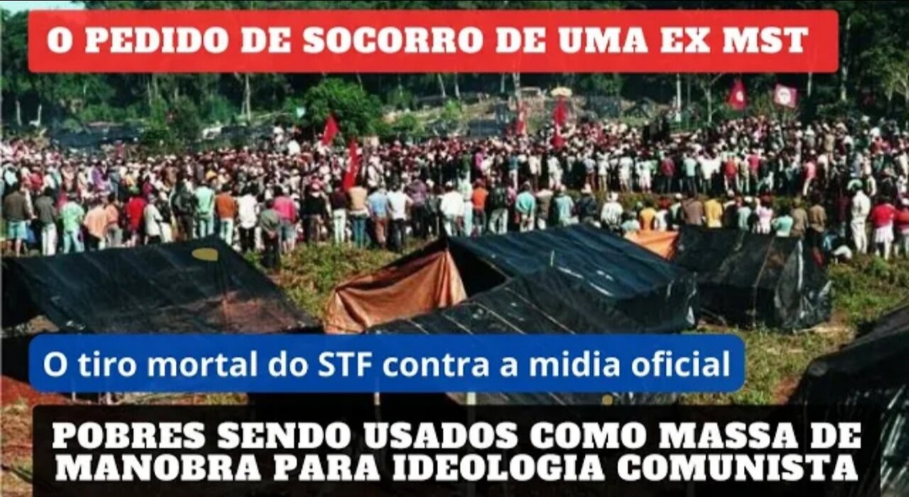 Depoimento de ex MST escancara a exploração de pobres no campo/Decisão do STF vai lascar a imprensa