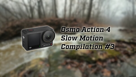 Osmo Action 4 Slow Motion Compilation #3