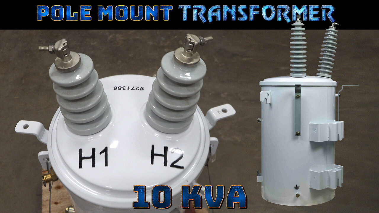 10 KVA Overhead Distribution Transformer, Pole Mount