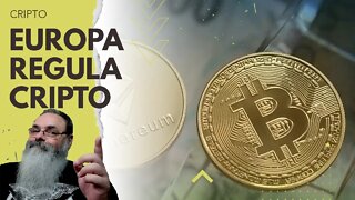 QUEBRAS de EMPRESAS de INVESTIMENTO abre caminho para REGULAMENTAÇÃO de CRIPTOMOEDAS na EUROPA