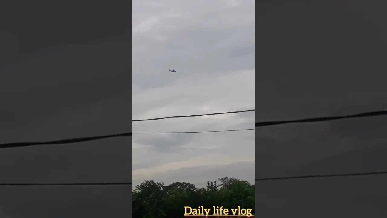 Remote aircraft in the lens