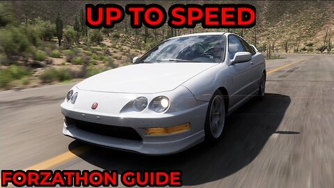 Forza Horizon 5 - Forzathon Guide - Up To Speed - Acura Integra Type R - Slingshot Skill Guide