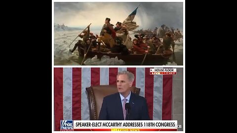 Kevin McCarthys Speaker of the House speech on 1-7-2023